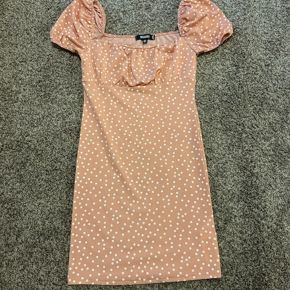 Polka Dot Dress in Pink